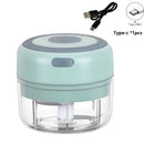 Portable Mini Chopper - Rechargeable USB Masher with Powerful