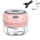 Portable Mini Chopper - Rechargeable USB Masher with Powerful