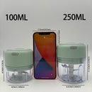 Portable Mini Chopper - Rechargeable USB Masher with Powerful